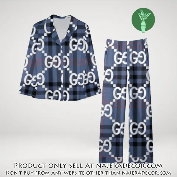 Trending luxury gc satin pajama set pjs1057 njr3810175